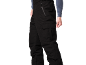 Herren-Cargohose in Schwarz mit Reißverschluss und Taschen