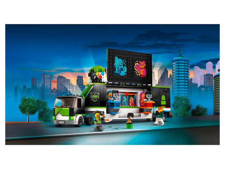 Gehe zu Vollbildansicht: LEGO® City 60388 »Gaming Turnier Truck« - Bild 3