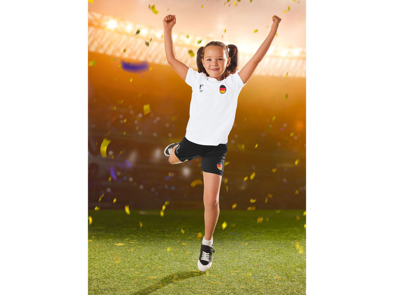 Gehe zu Vollbildansicht: FIFA Kinder Ländertrikot 2-teilig, Regular Fit, schwarz/weiß - Bild 4