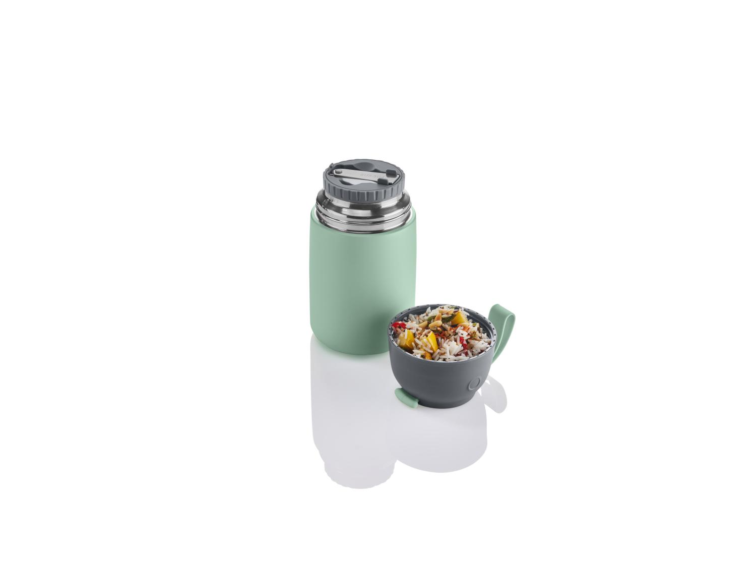 Woalopted Edelstahl Brotdose - 3-Fach Fach Mit Auslaufsicherem Deckel