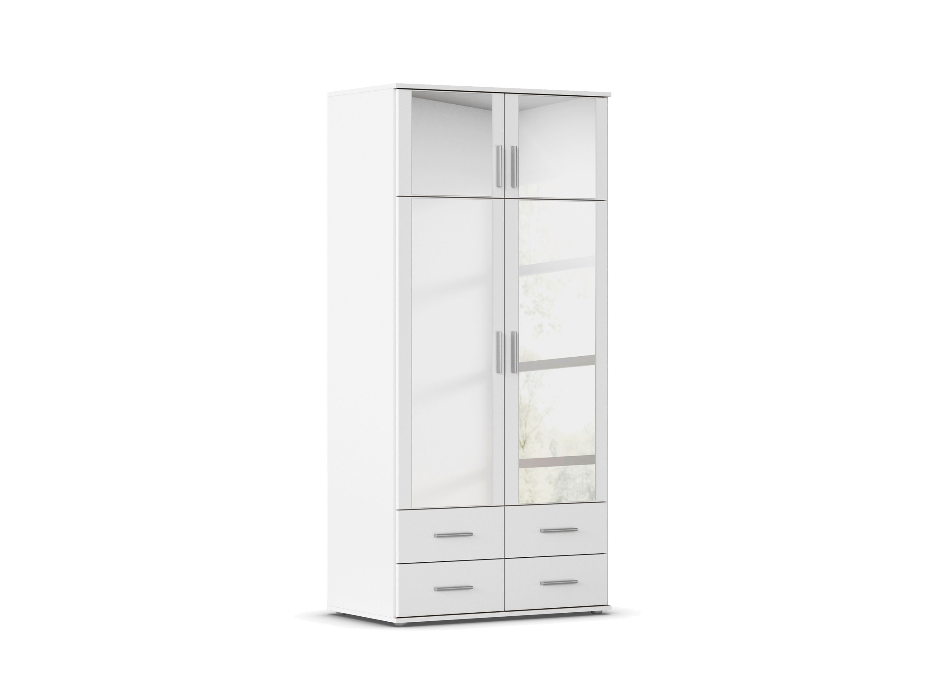 RAUCH BLUE Drehtürenschrank Kemi (mit Spiegel 4-trg.) – Bild 3 von 4