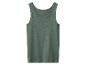 Grünes Herren-Tanktop aus weichem, atmungsaktivem Stoff