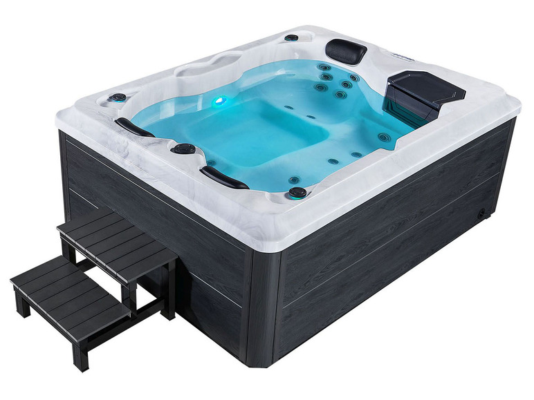 Gehe zu Vollbildansicht: Artsauna Whirlpool »Oasis«, mit 31 Massagedüsen, LED-Lichtspiel - Bild 10