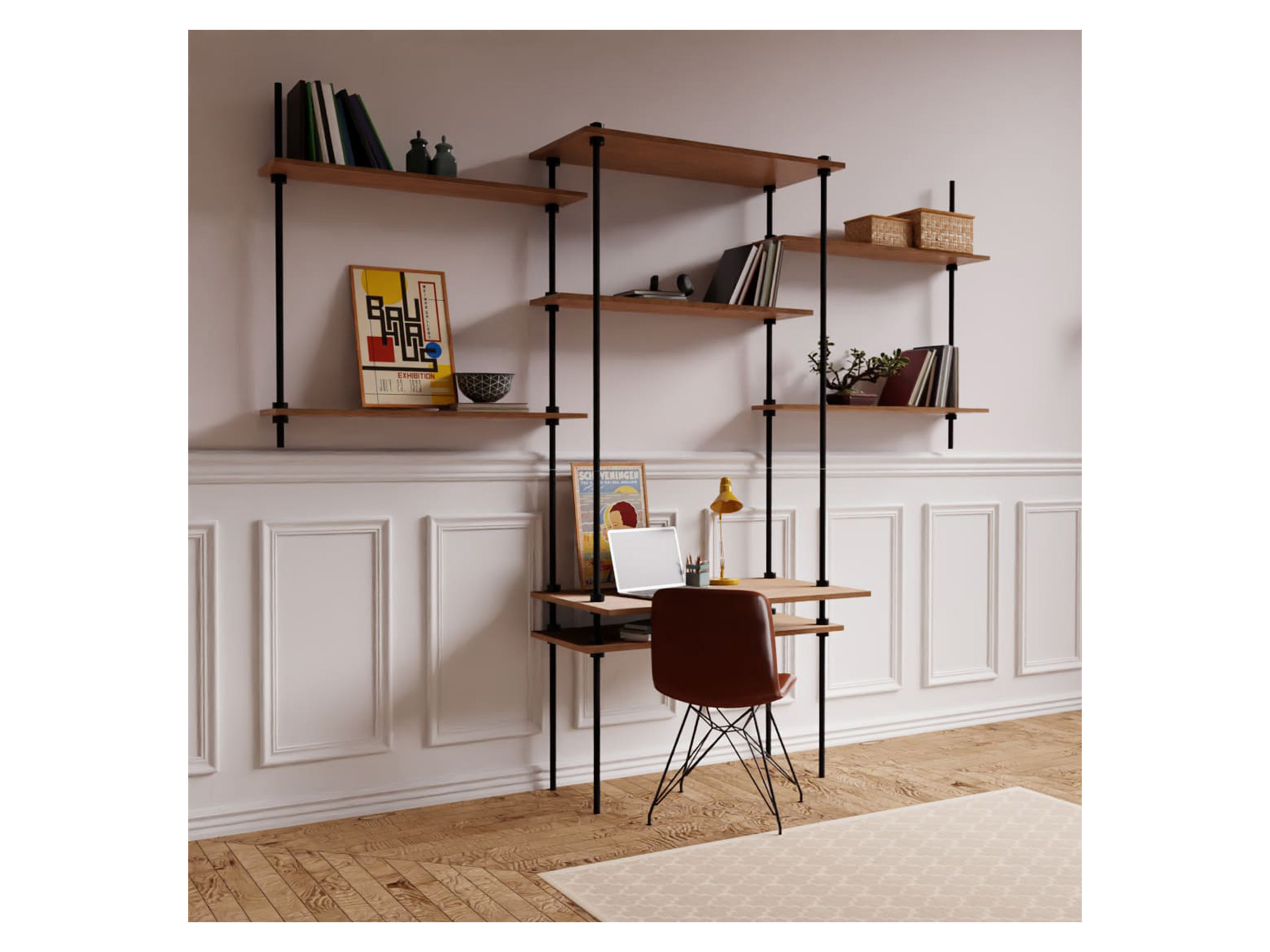 Thumbnail - AR SHELVING Schreibtisch mit Regal »DECO«