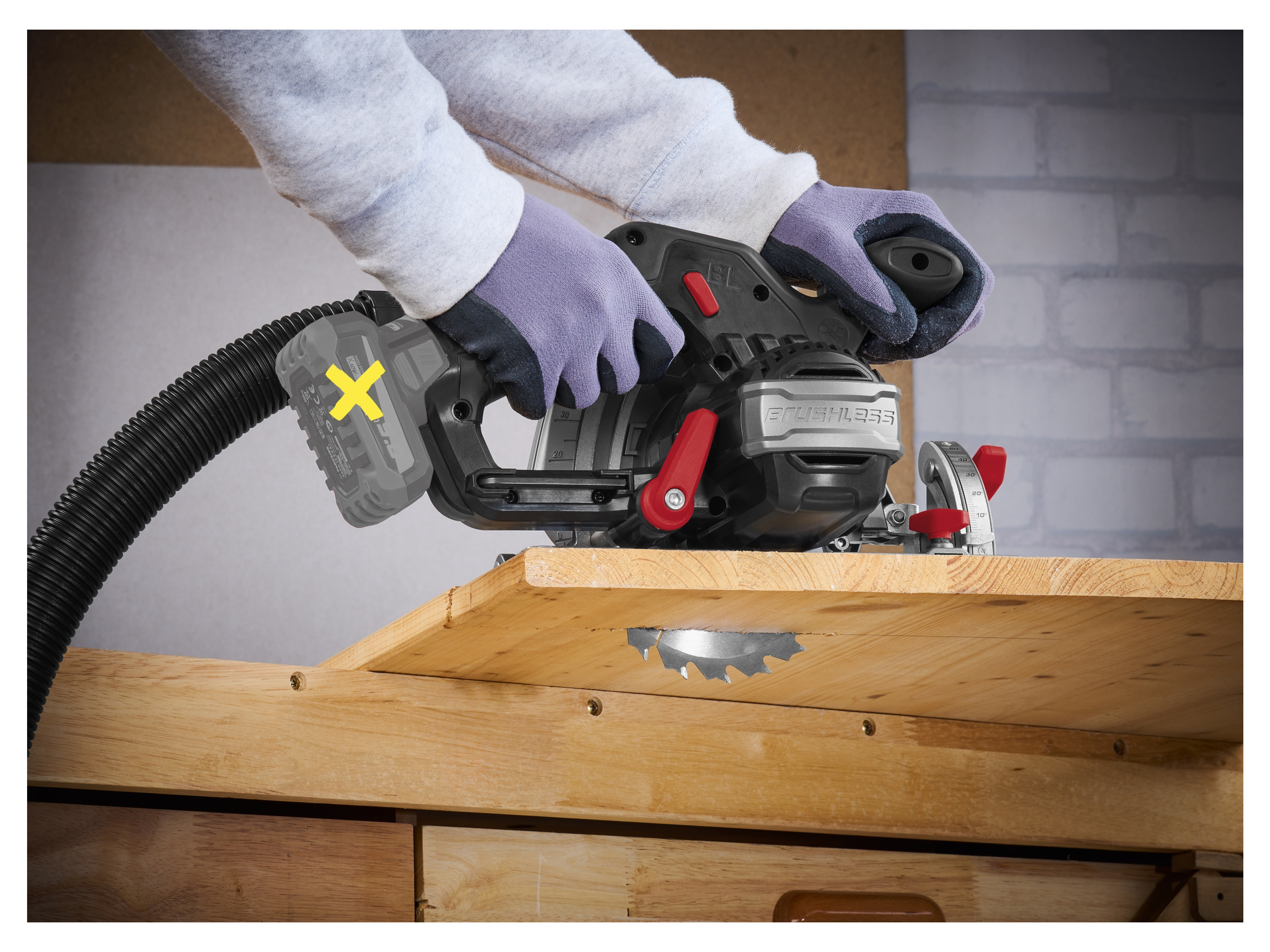 Thumbnail - PARKSIDE PERFORMANCE® 12 V Akku-Handkreissäge »PHKSAP 12 A1«, ohne Akku und Ladegerät