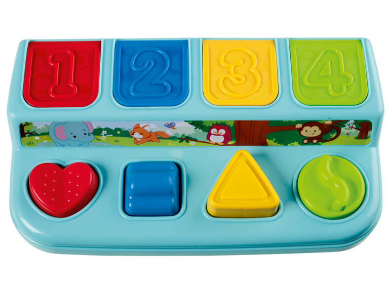 Gehe zu Vollbildansicht: Playtive Babyspielzeug, Babyspielzeug, mehrteilig, farbenfrohe Steine - Bild 11