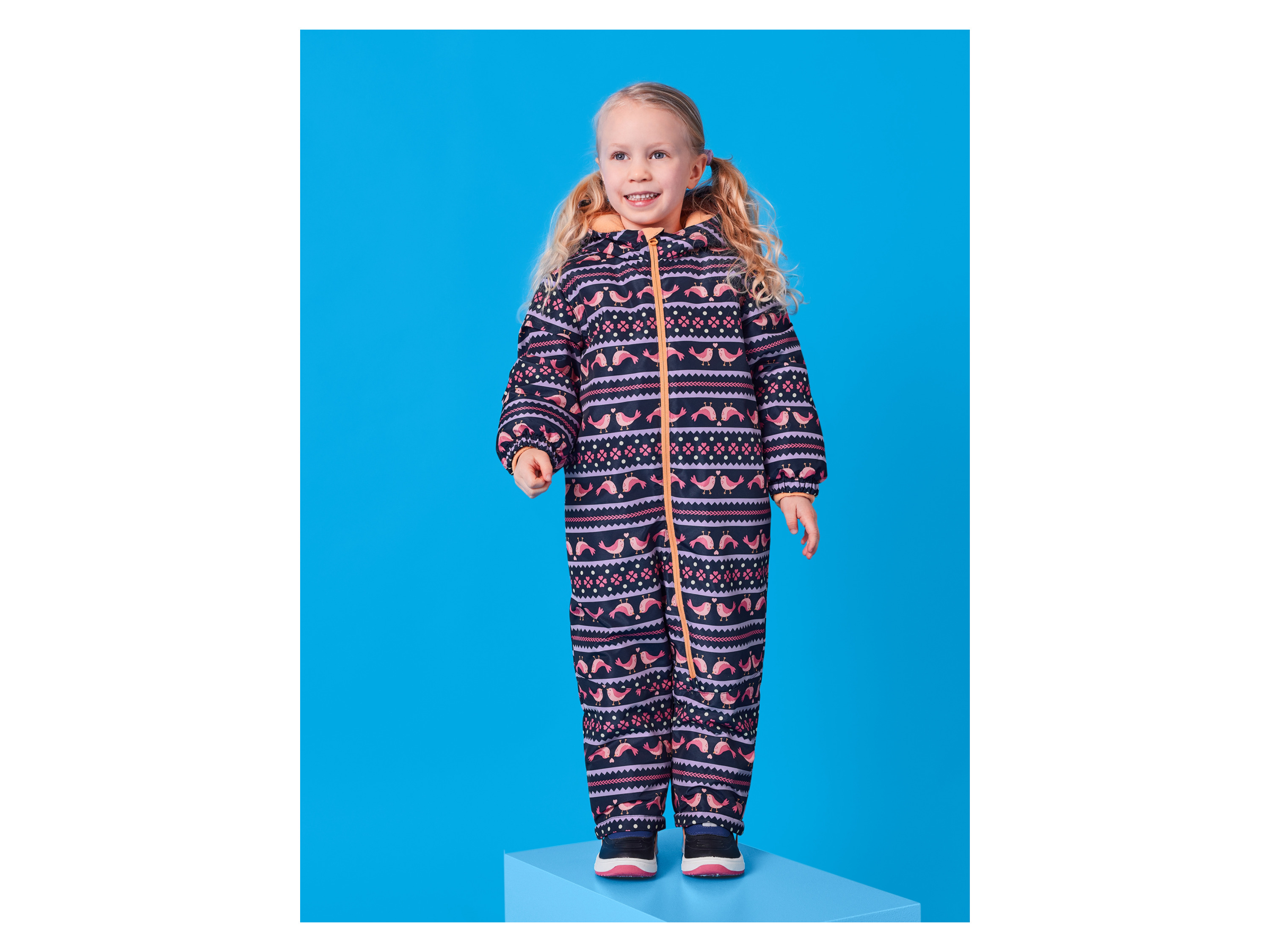 LUPILU® Baby Kleinkinder Schneeoverall (Navy, 92) – Bild 2 von 4