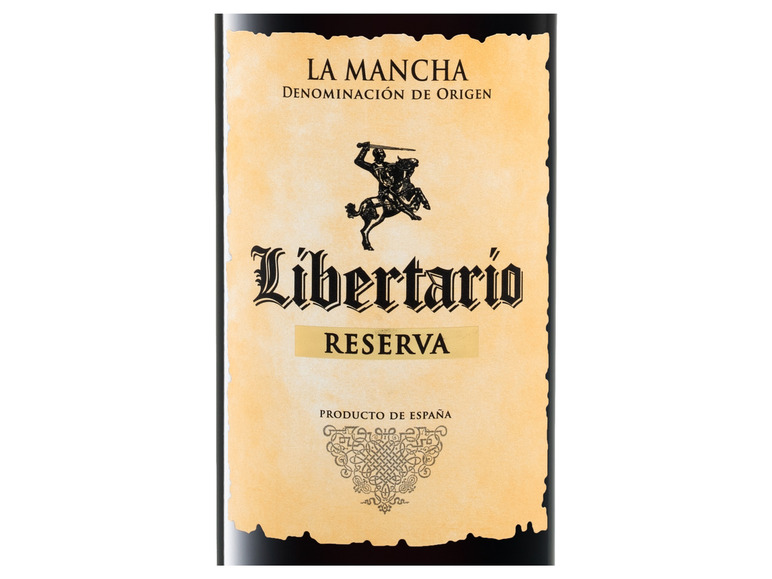 Gehe zu Vollbildansicht: Libertario Reserva La Mancha DO trocken, Rotwein 2019 - Bild 2