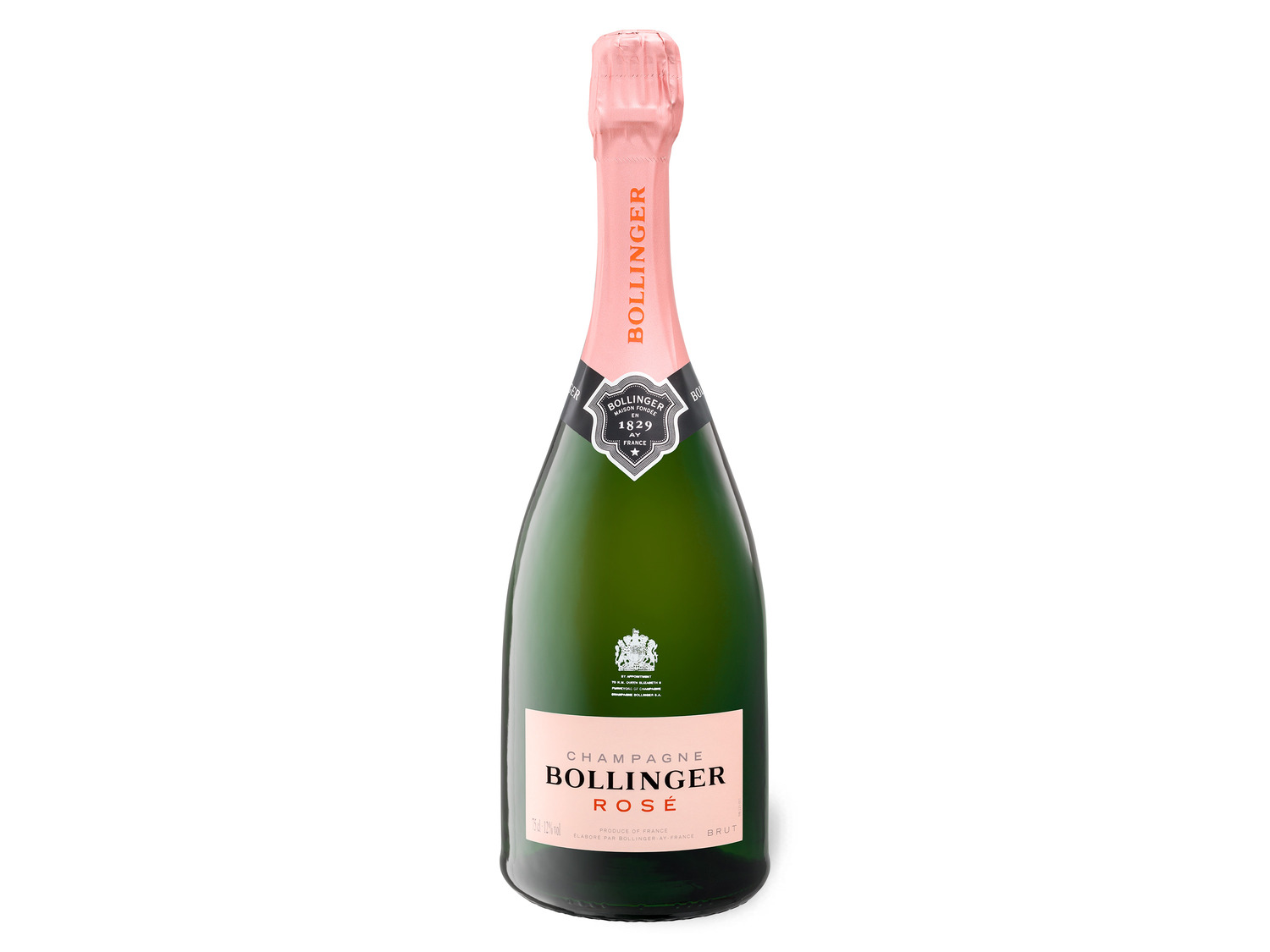 Bollinger Geschenkbox, Rosé mit LIDL brut Champagner |