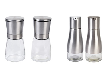 ERNESTO® Salz- und Pfeffermühle / Essig- und Öl- Spender