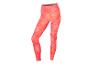 Damen-Sportleggings mit orange-rosa Punktmuster