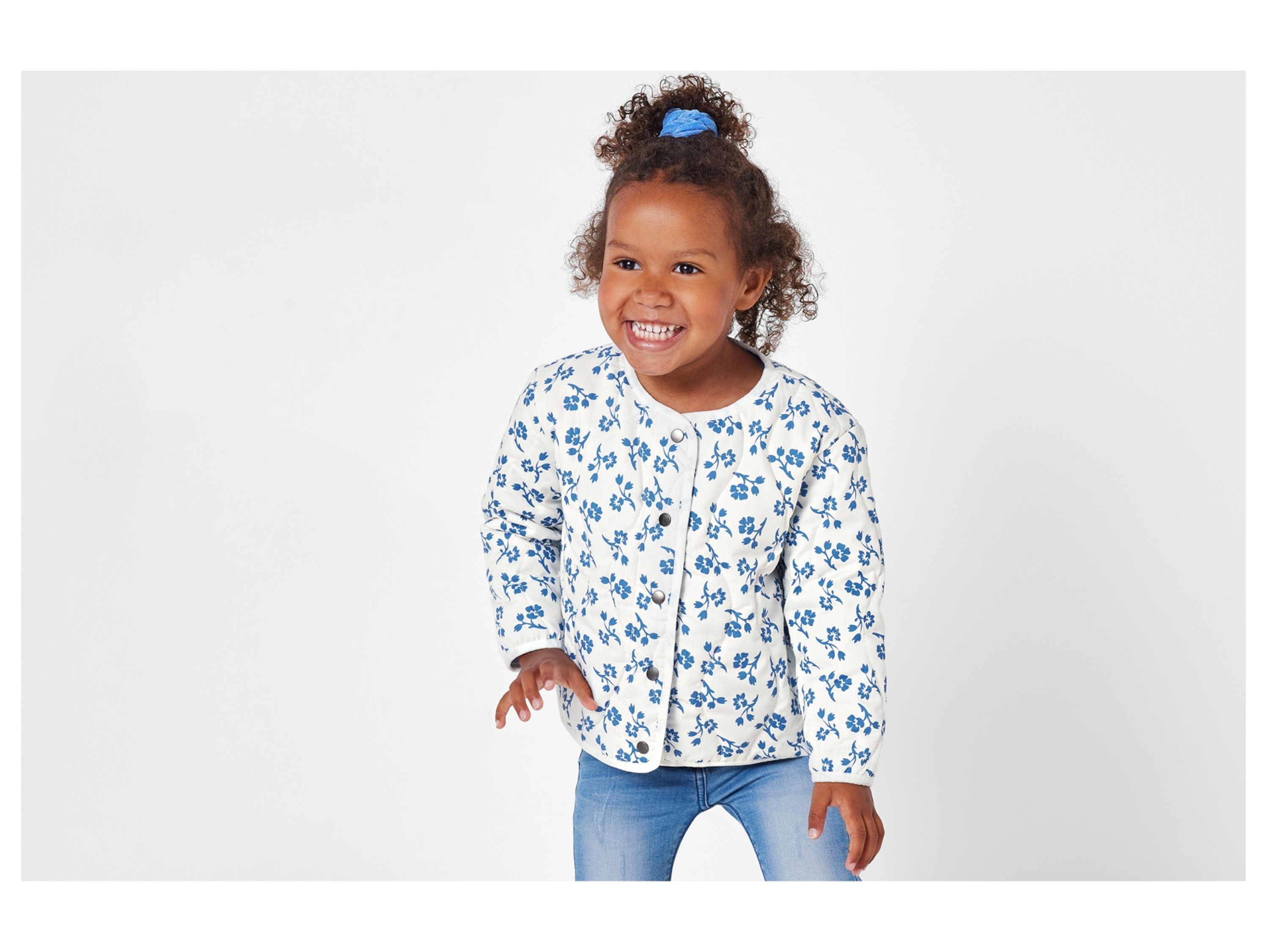 LUPILU® Kleinkinder Mädchen Jacke (Weiß, 98/104) – Bild 2 von 4