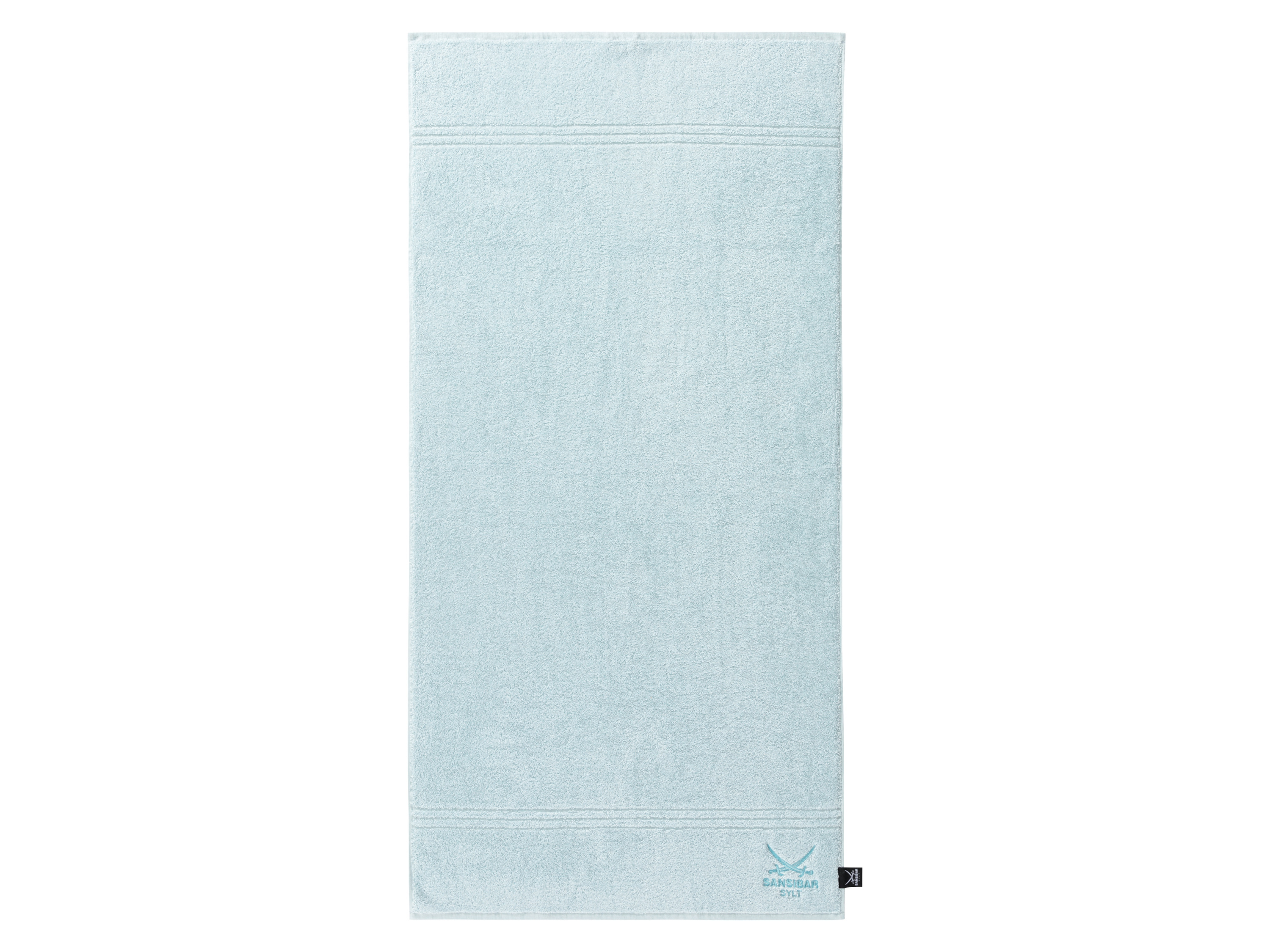 SANSIBAR Duschtuch 550gsm 70x140cm (Hellblau) – Bild 2 von 2