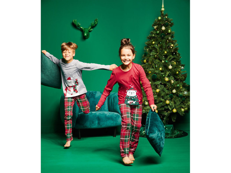 Gehe zu Vollbildansicht: pepperts Kinder Jungen Pyjama mit weihnachtlichen Motiven - Bild 7
