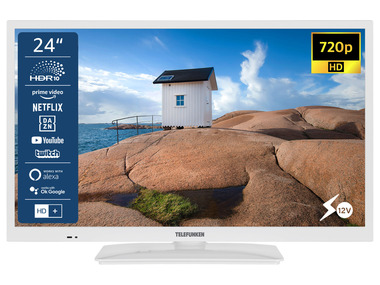 TELEFUNKEN - Fernseher »XH24SN550MV« HD ready 24 Zoll Smart TV (weiß)