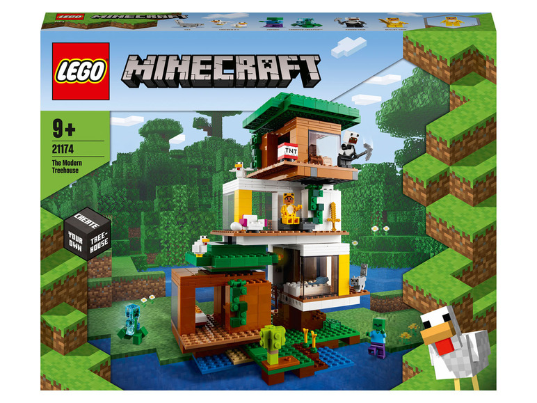 Gehe zu Vollbildansicht: Lego Minecraft 21174 »Das moderne Baumhaus« - Bild 1