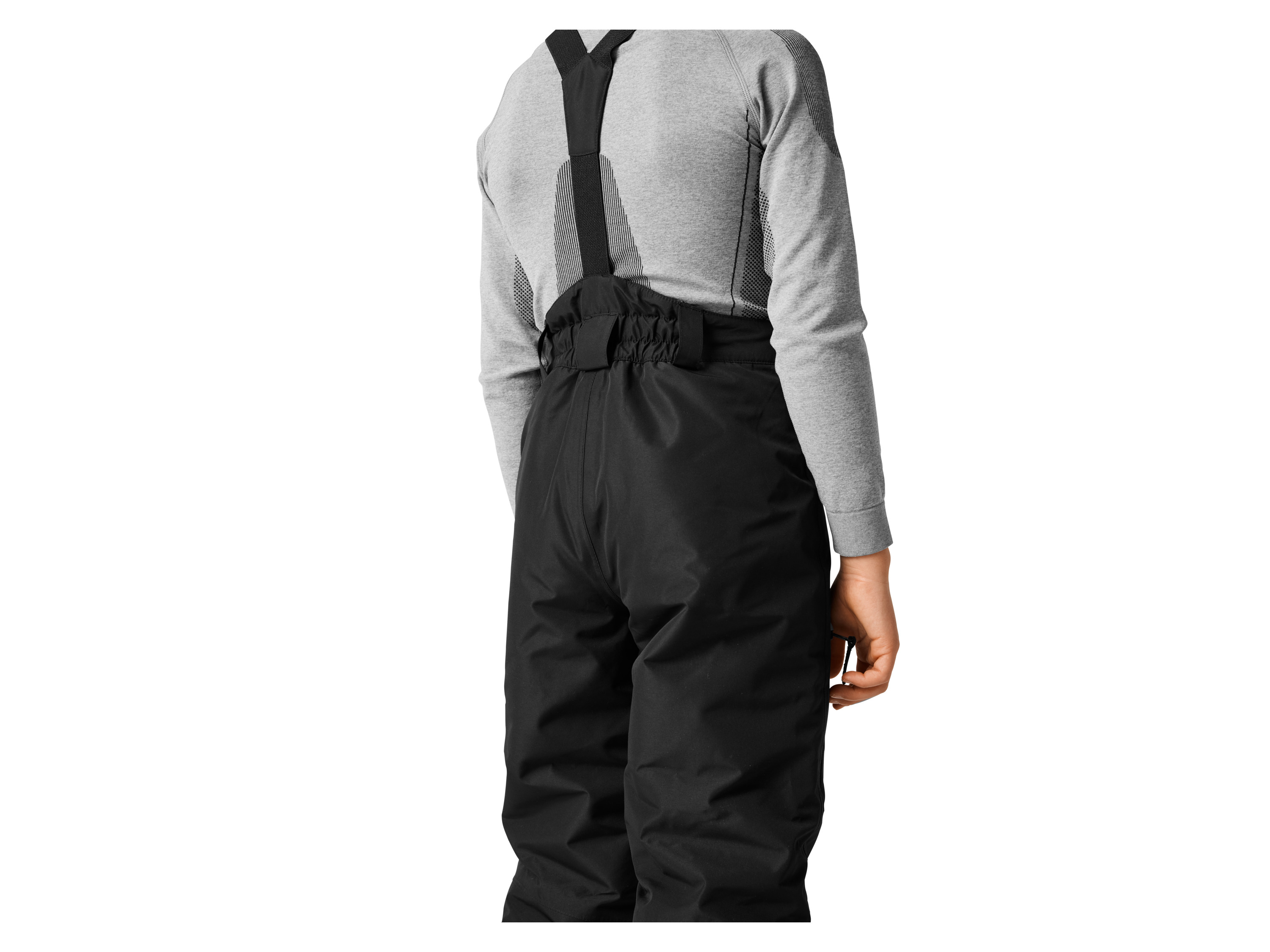 Thumbnail - CRIVIT Kinder-Skihose (Schwarz, 122/128)