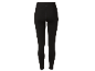 Schwarze Sportleggings für Damen, Rückansicht