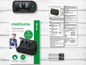 Medisana PM 100 Pulsoximeter mit ein- und zweifarbigen Display