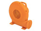 Ein orangefarbener aufblasbarer Gebläse mit Belüftung.