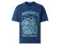 Blaues T-Shirt mit Minecraft-Motiv, Schriftzug „MINECRAFT“ und „BEST BUDDIES“.