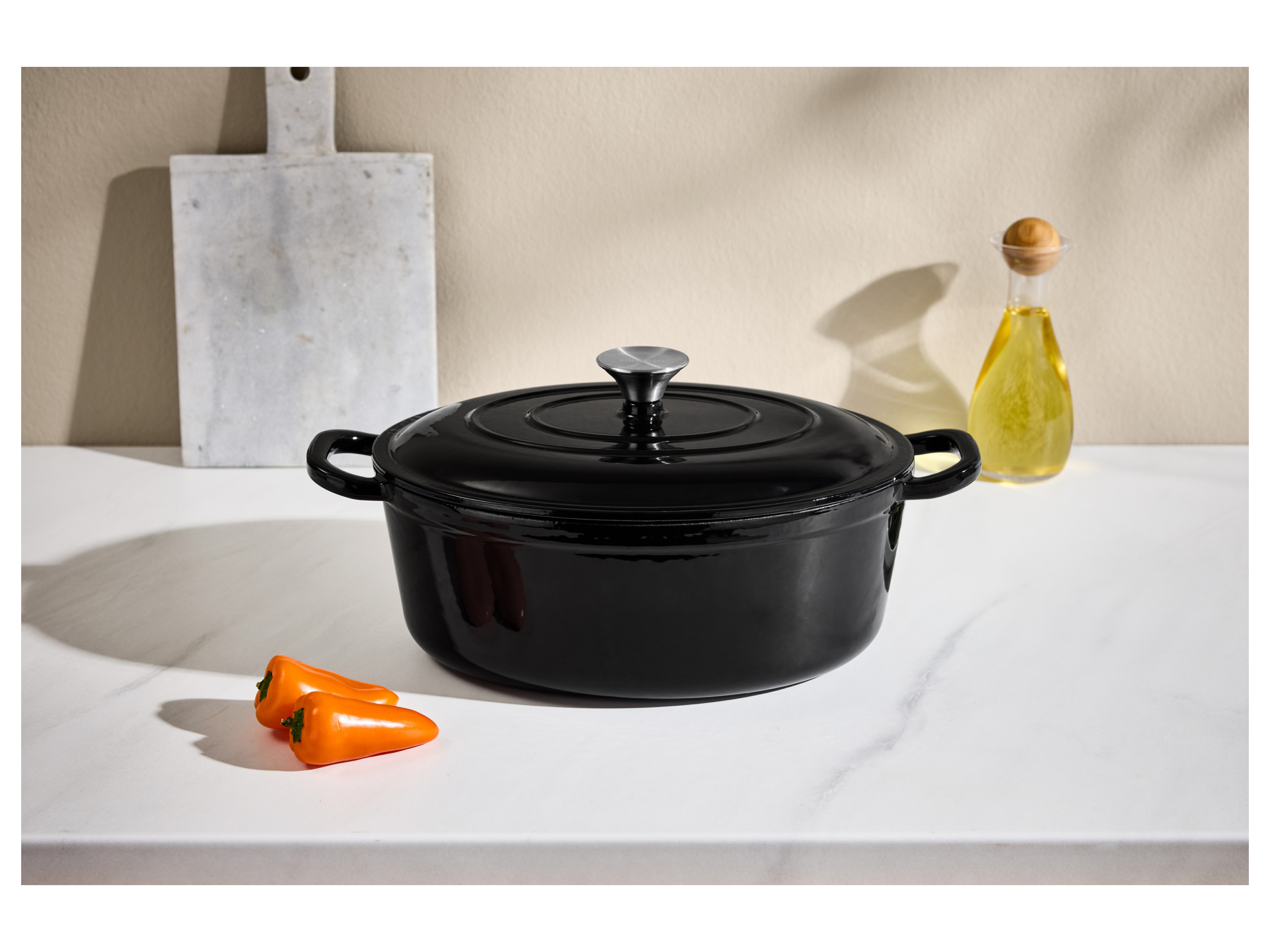 Thumbnail - SILVERCREST® Gussbräter emailliert 4,2 L (Schwarz)