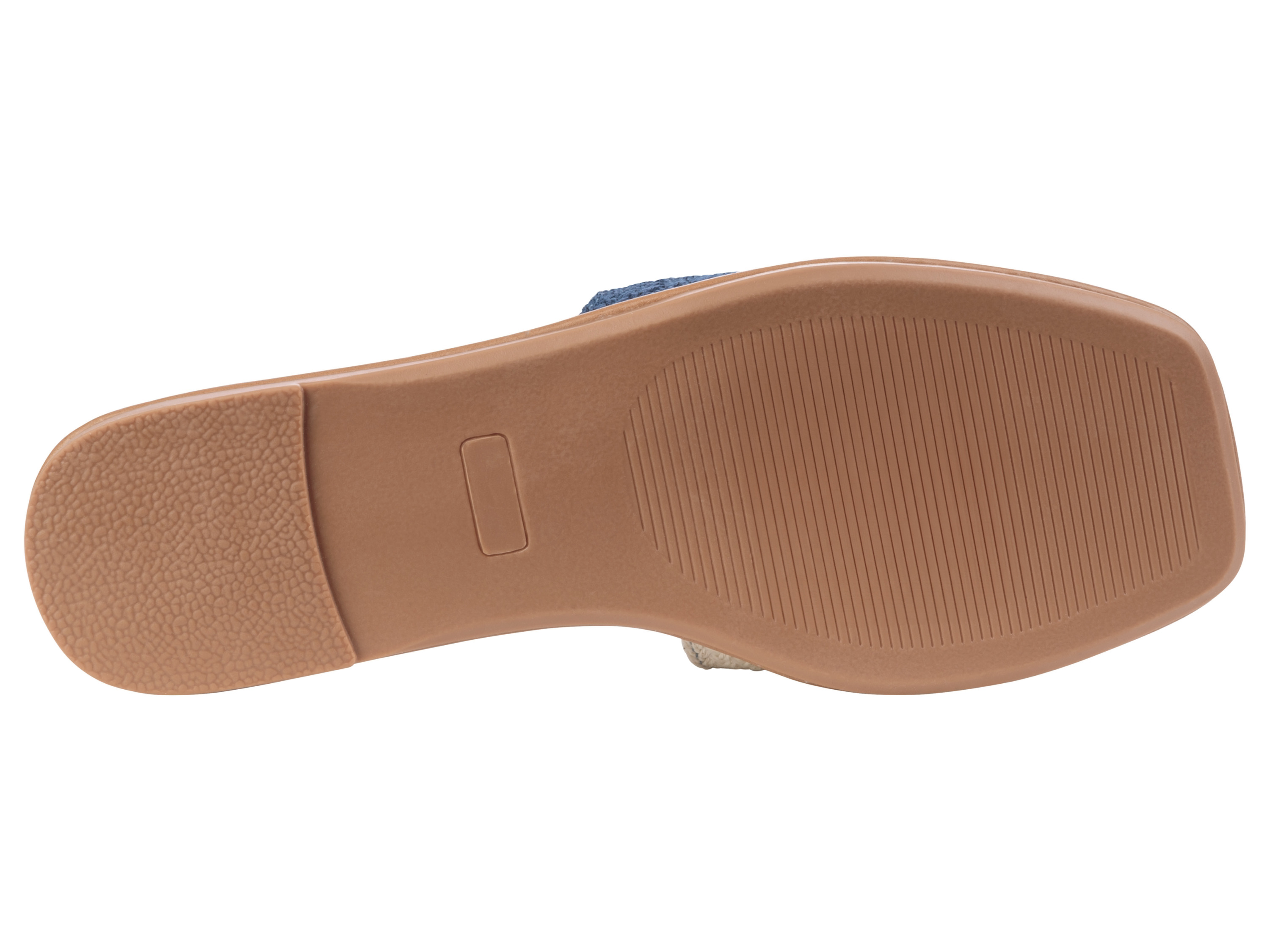 Thumbnail - esmara® Damen Pantolette (blau/beige, 41)