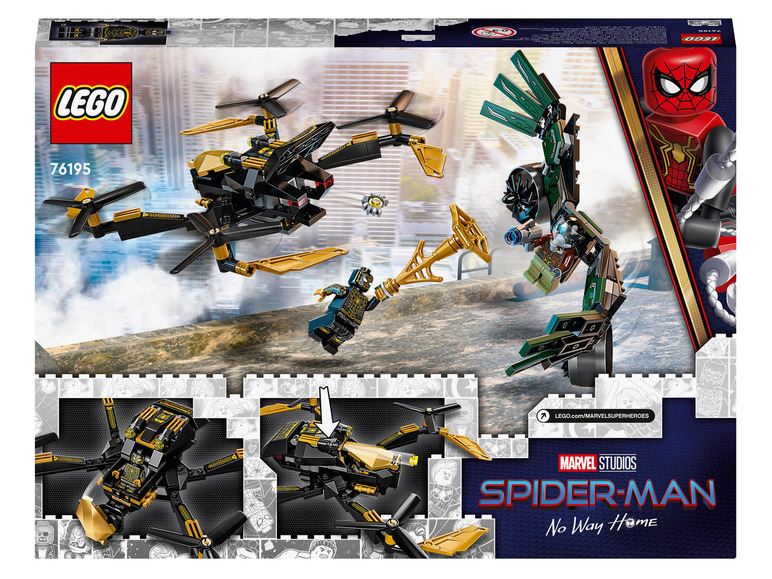 Gehe zu Vollbildansicht: LEGO® Marvel Super Heroes 76195 »Spider-Mans Drohnenduell« - Bild 8