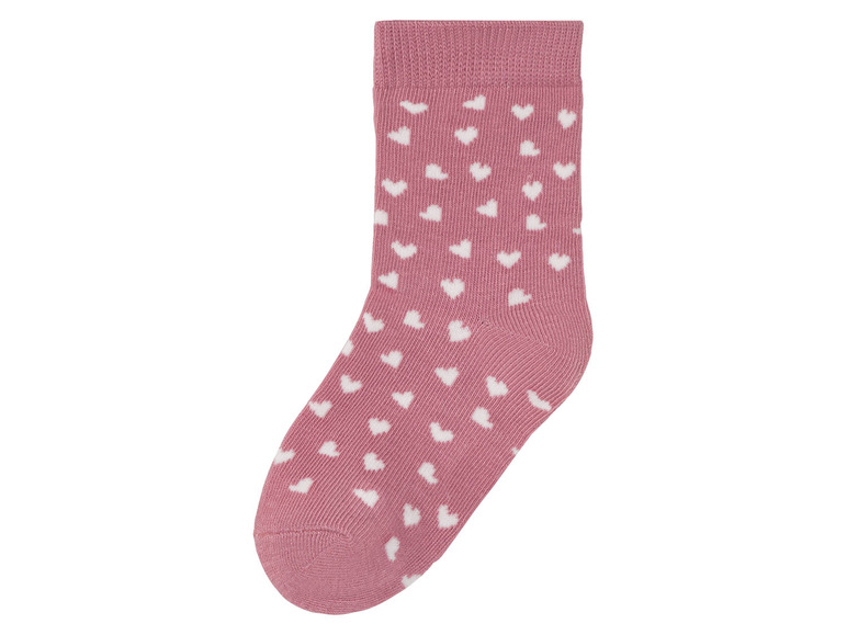 Gehe zu Vollbildansicht: LUPILU® Kleinkinder Mädchen Socken, 7 Paar, mit Bio-Baumwolle - Bild 8