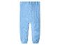 Hellblaue Strickhose für Babys