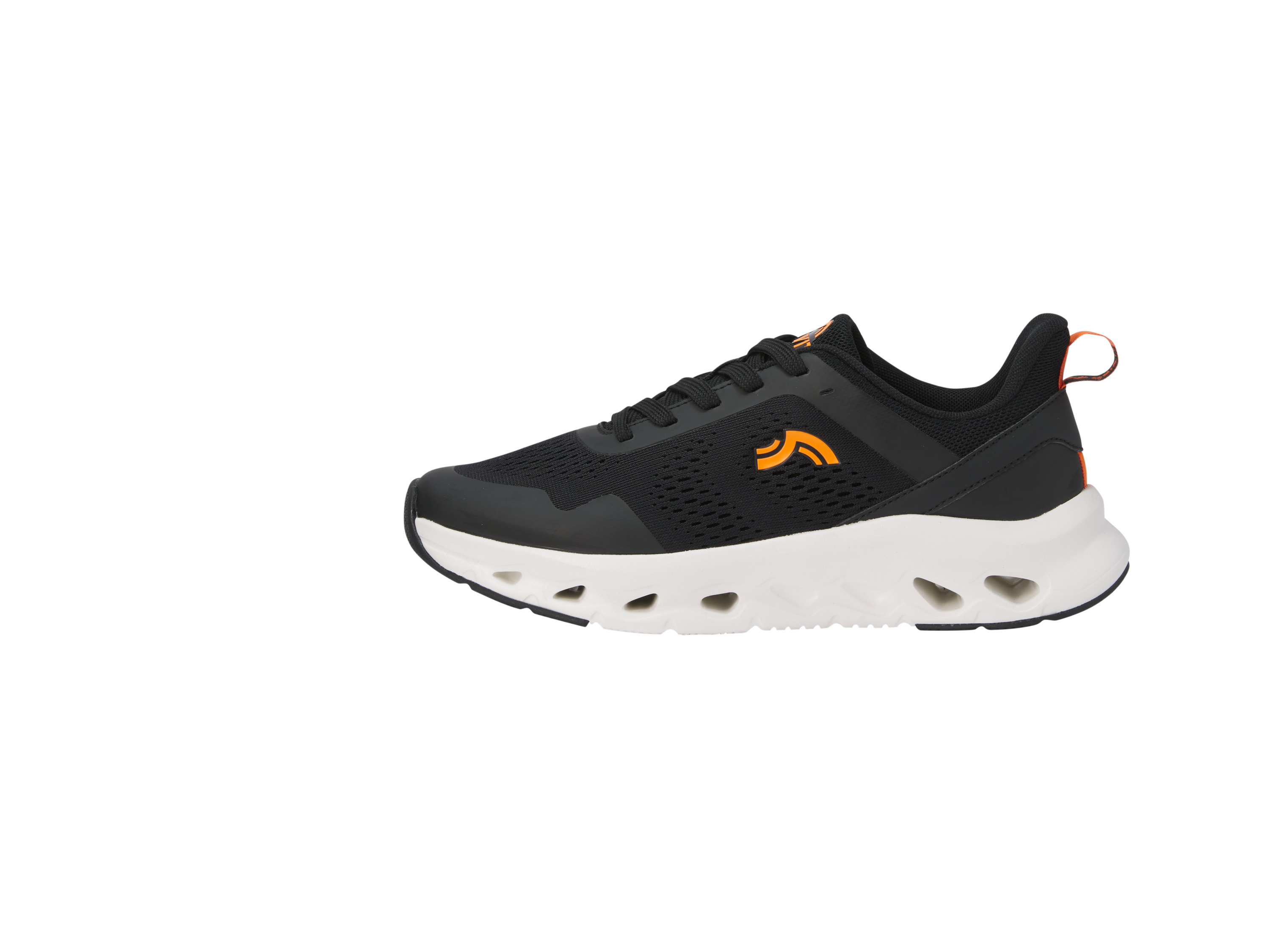 CRIVIT Damen Sportschuhe (schwarz/orange, 38) – Bild 2 von 4
