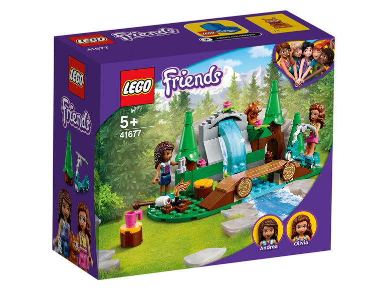 Gehe zu Vollbildansicht: LEGO® Friends Wasserfall im Wald, mit tollen Details - Bild 1