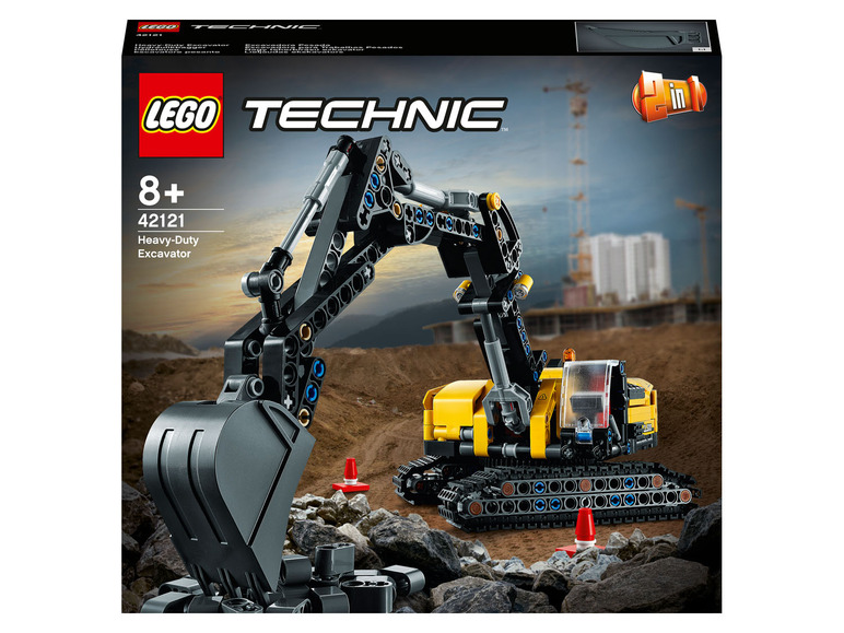 Gehe zu Vollbildansicht: LEGO® Technic 42121 »Hydraulikbagger« - Bild 1