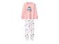 Rosa Minnie Maus Pyjama mit gepunkteter Hose.