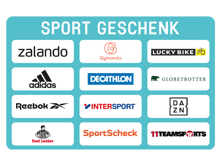 Wunschgutschein Sport - Digital Code 25€ | Erlebnis & Shopping Gutscheine