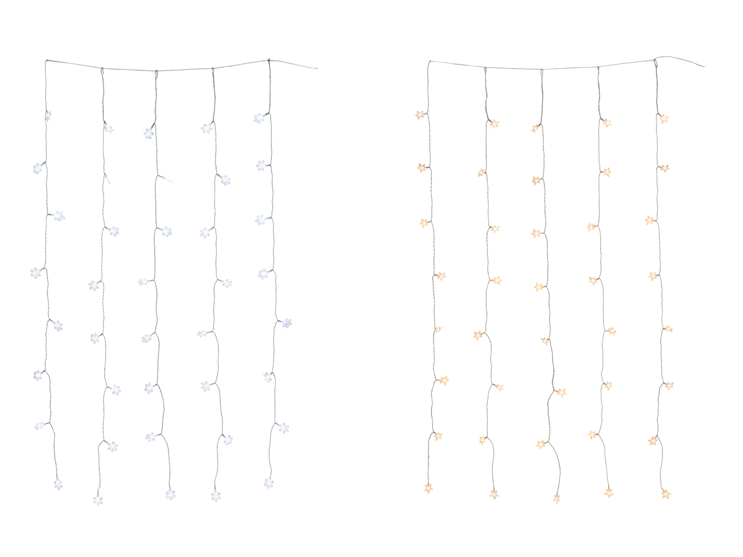 LIVARNO® | LED-Lichtervorhang