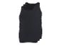 Drei schwarze Tanktops im Paket.