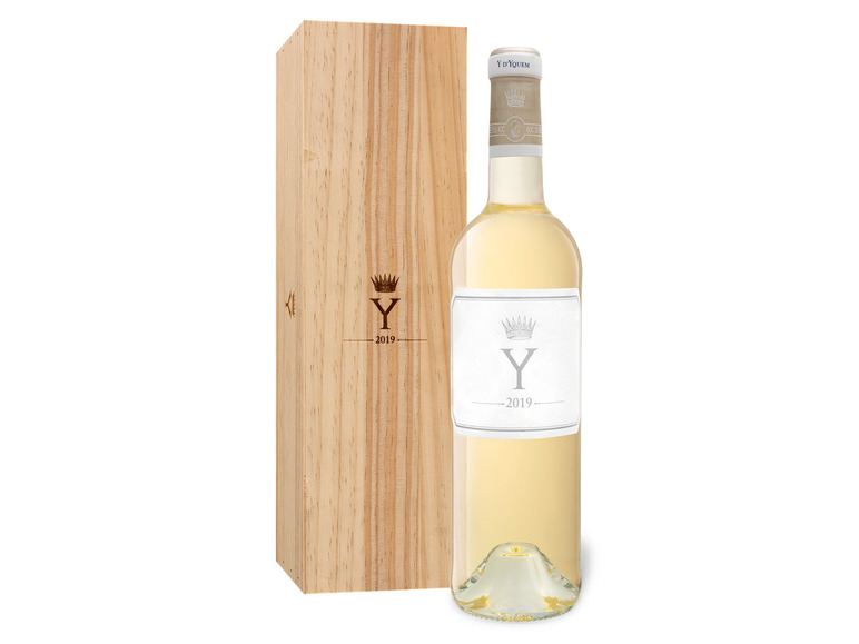 Gehe zu Vollbildansicht: Château d'Yquem Y d'Yquem Bordeaux Blanc AOC trocken, Weißwein 2019 - Original-Holzkiste - Bild 1