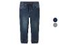 Dunkelblaue Kinder-Jogger-Jeans mit Kordelzug in der Taille