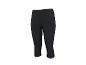 Schwarze Sport-Caprihose für Damen