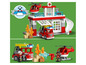 LEGO DUPLO: Feuerwehrwagen, Hubschrauber und Feuerwehrstation.