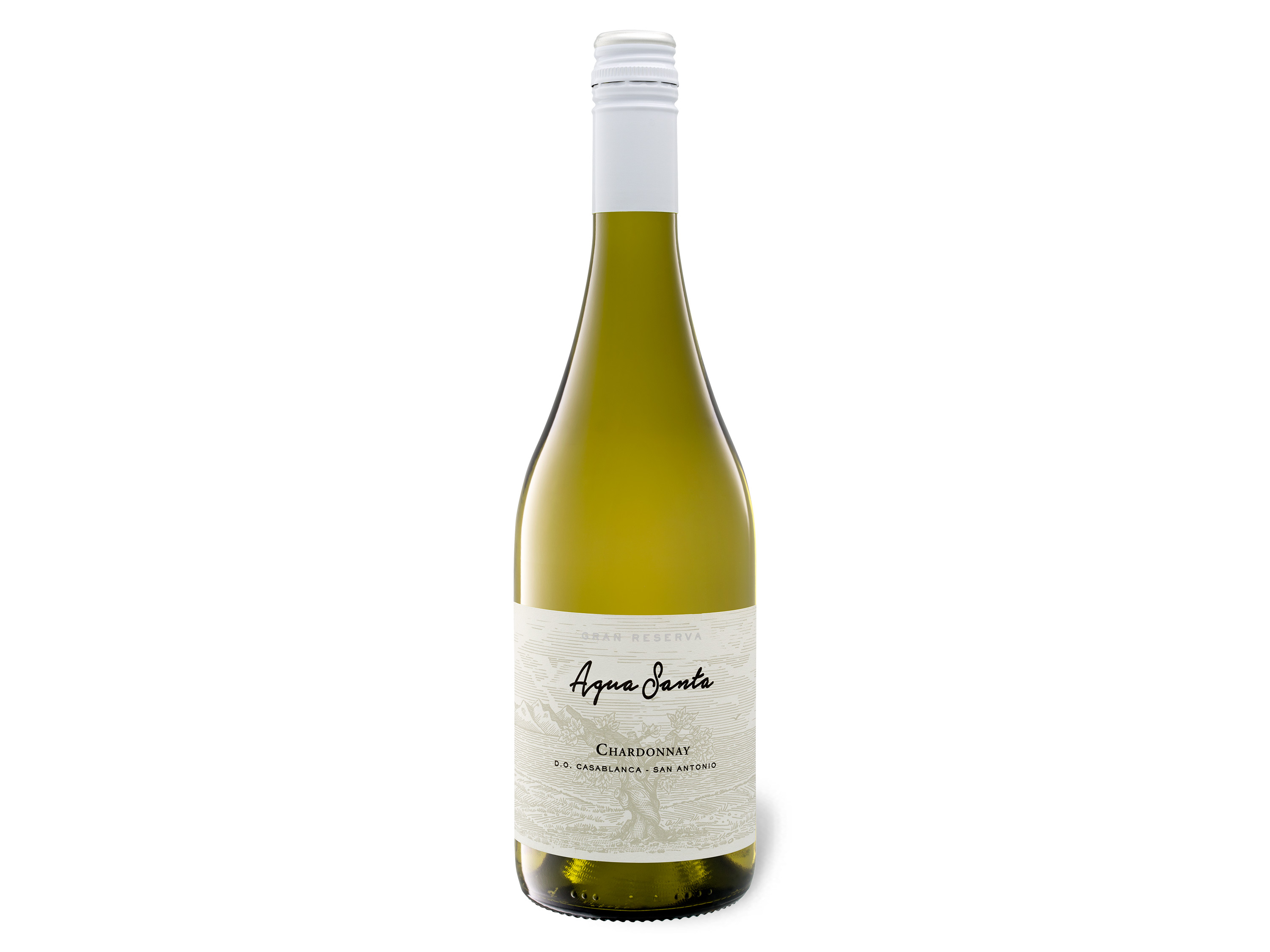 Agua Santa Chardonnay Gran Reserva Casablanca/San Antonio DO trocken, Weißwein 2021 Wein & Spirituosen Lidl DE
