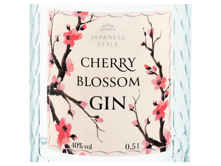 Gehe zu Vollbildansicht: Cherry Blossom Gin 40% Vol - Bild 2