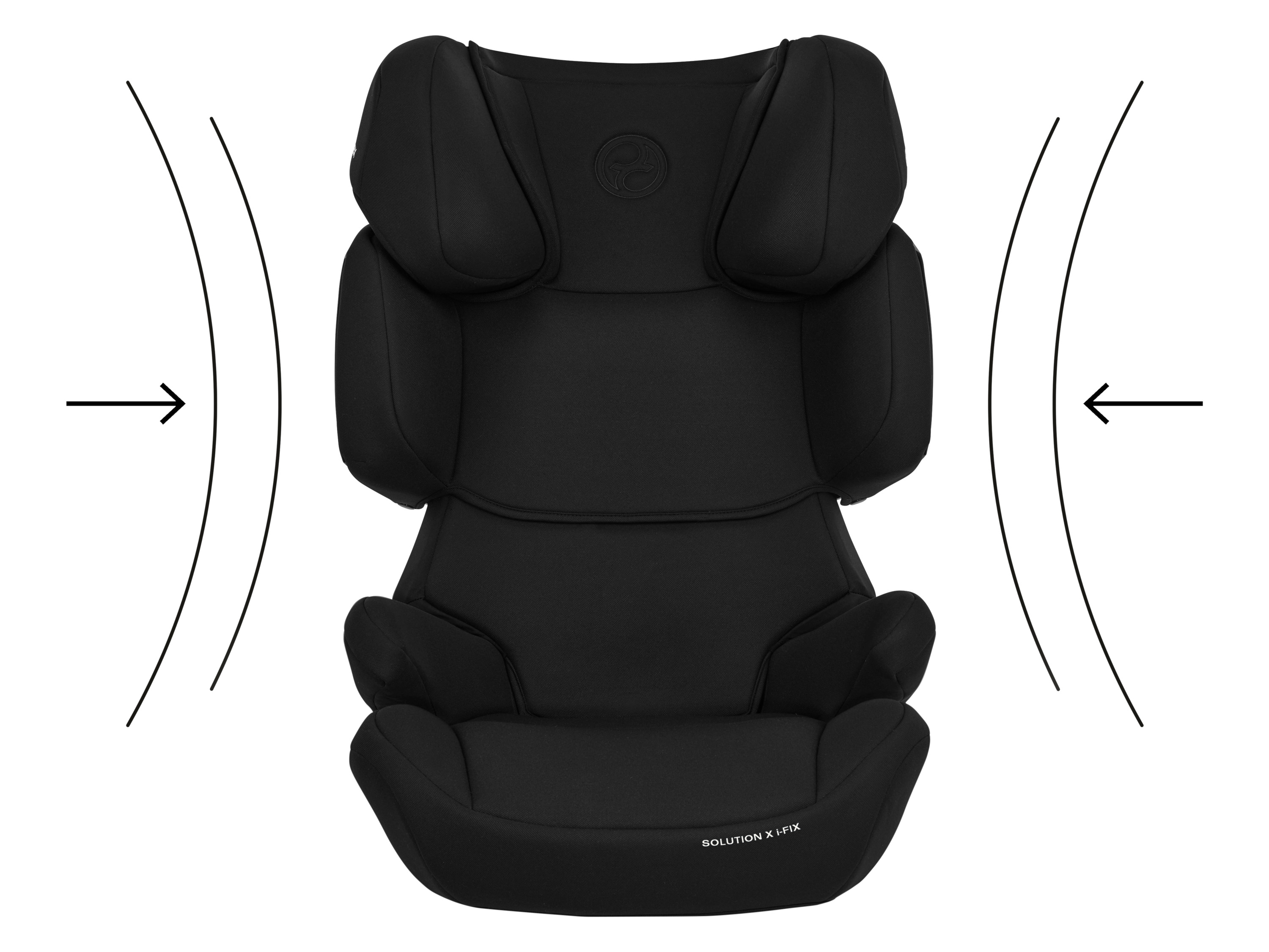 Thumbnail - CYBEX Kinderautositz Solution X-i-Fix (Schwarz)