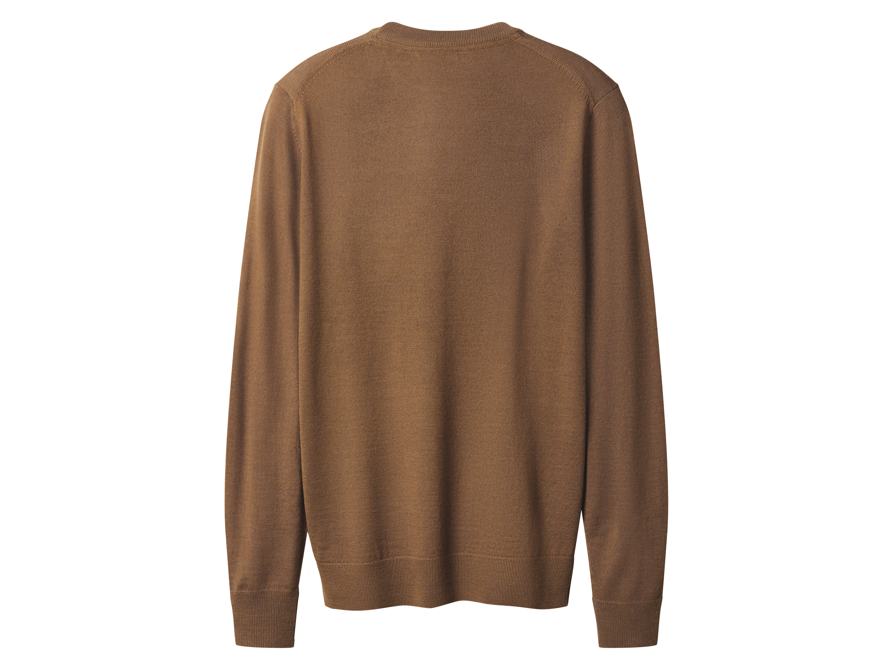 Thumbnail - esmara Men Herren Premium Merinopullover (Braun, S (44/46))