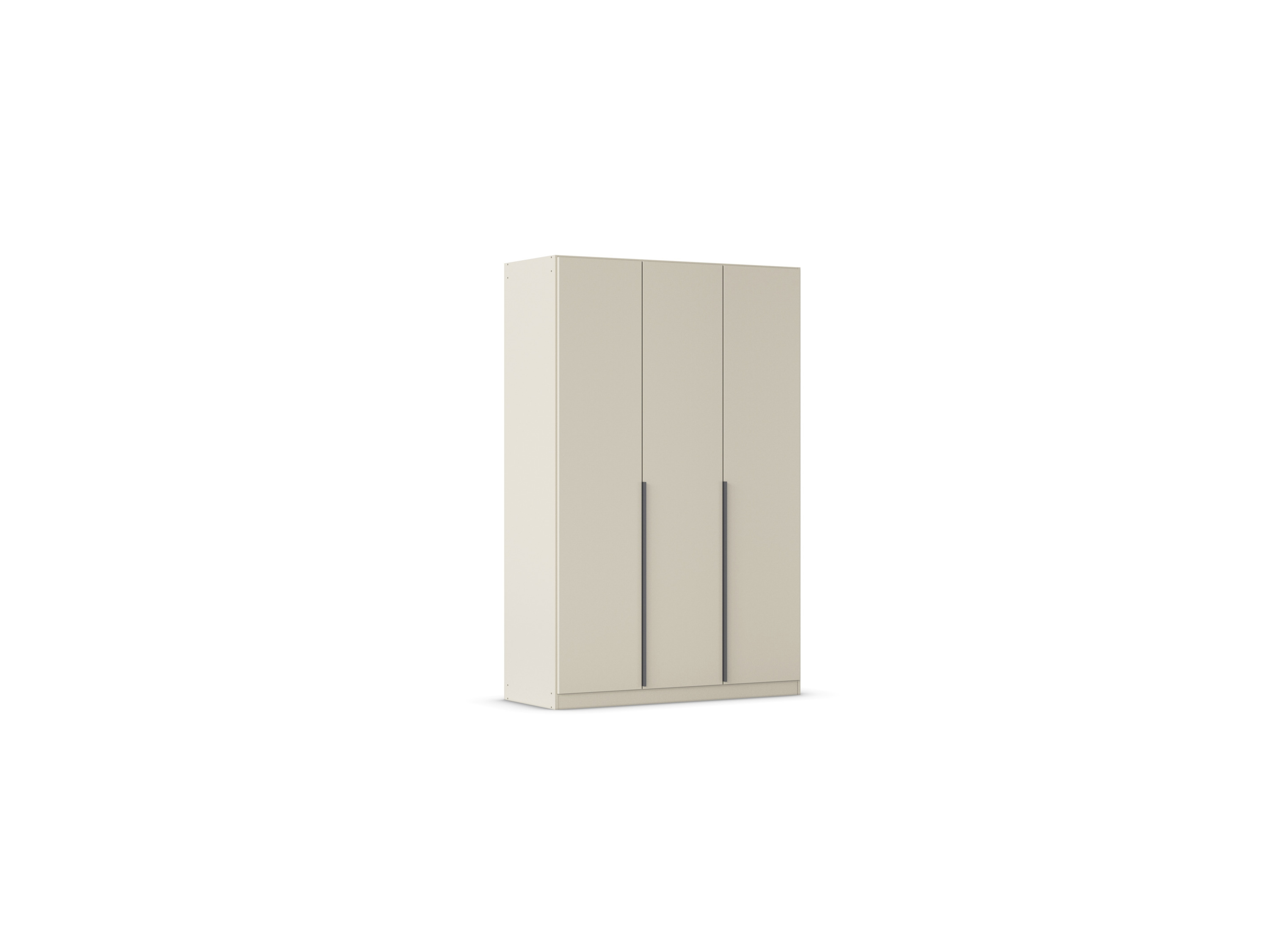 RAUCH ORANGE Drehtürenschrank Alabama (Classic-Zubehör, Beige-Champagner, Griffe Grau, 136 x 229 cm) – Bild 3 von 4