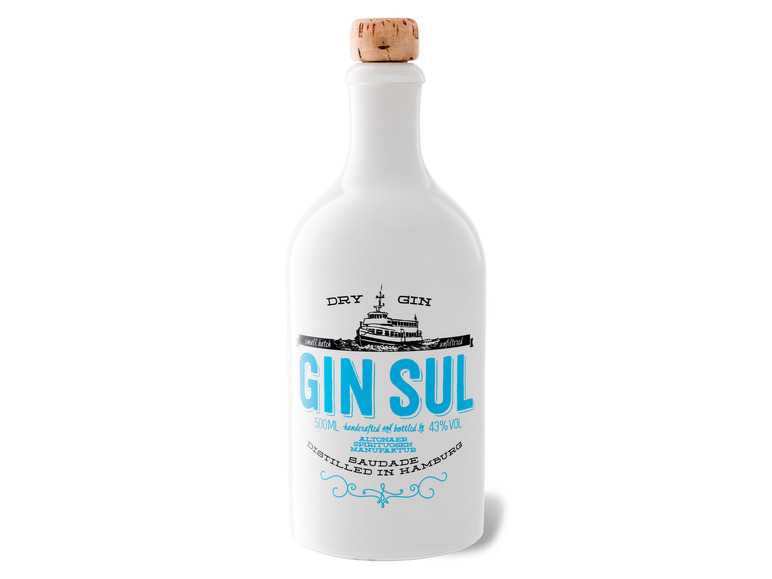 Gehe zu Vollbildansicht: Gin Sul Dry Gin mit Geschenkbox 43% Vol - Bild 2