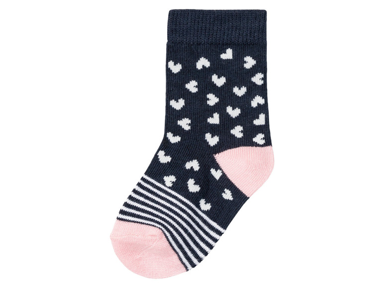 Gehe zu Vollbildansicht: lupilu Kleinkinder Mädchen Socken, 7 Paar, mit Bio-Baumwolle - Bild 7