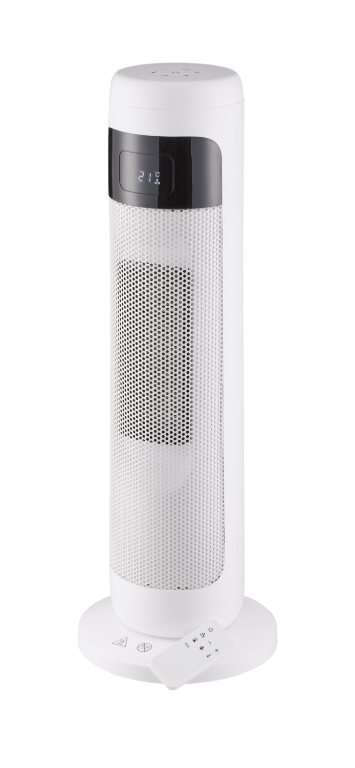TRONIC® Keramik-Turm-Heizlüfter »PTC TTHL 2000 C3« (Weiß) – Bild 3 von 4