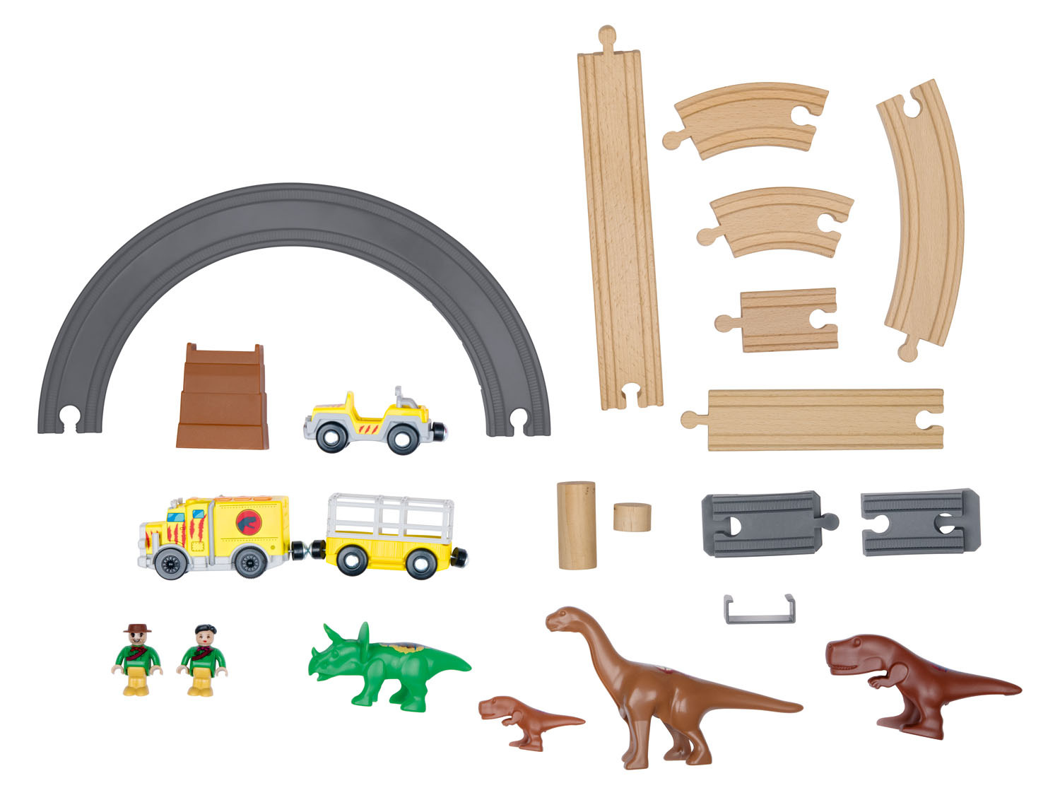 Playtive Holz »CityExpress / Dinopark«, kombinierbar